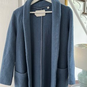 Luxe lounge shawl jacket